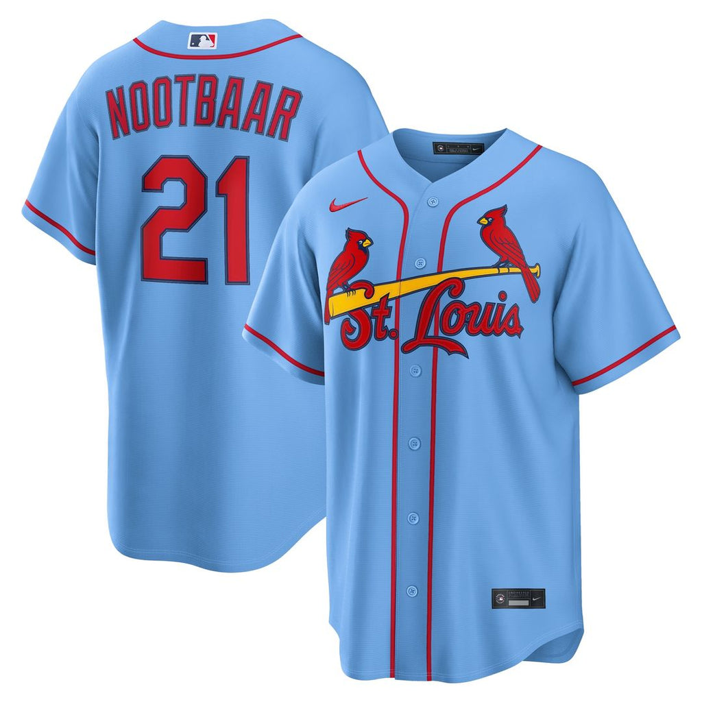 Lars Nootbaar St. Louis Cardinals Nike Alternate Replica Jersey - Cream