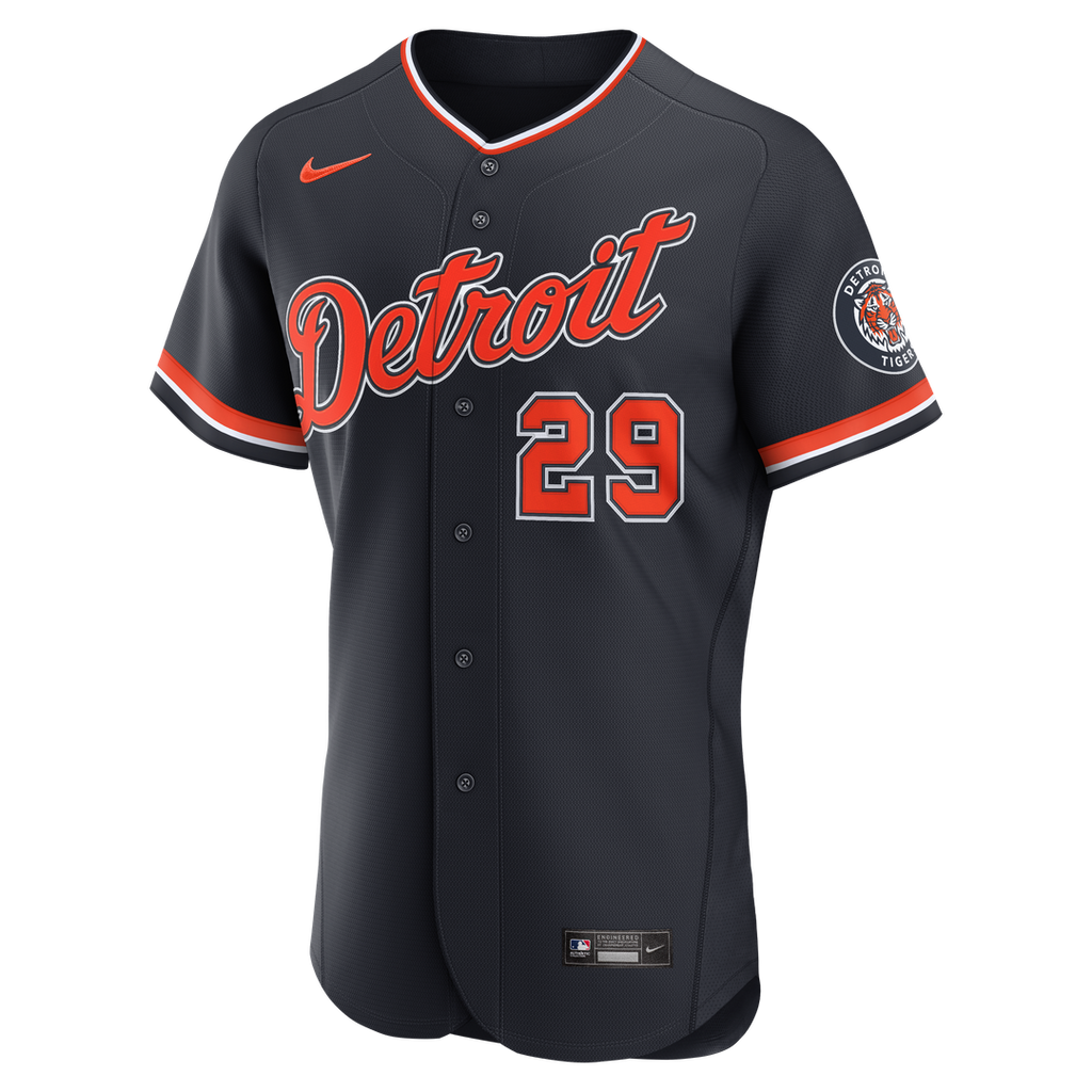 Tarik Skubal Detroit Tigers Nike Alternate MLB Awards Authentic Jersey - Navy