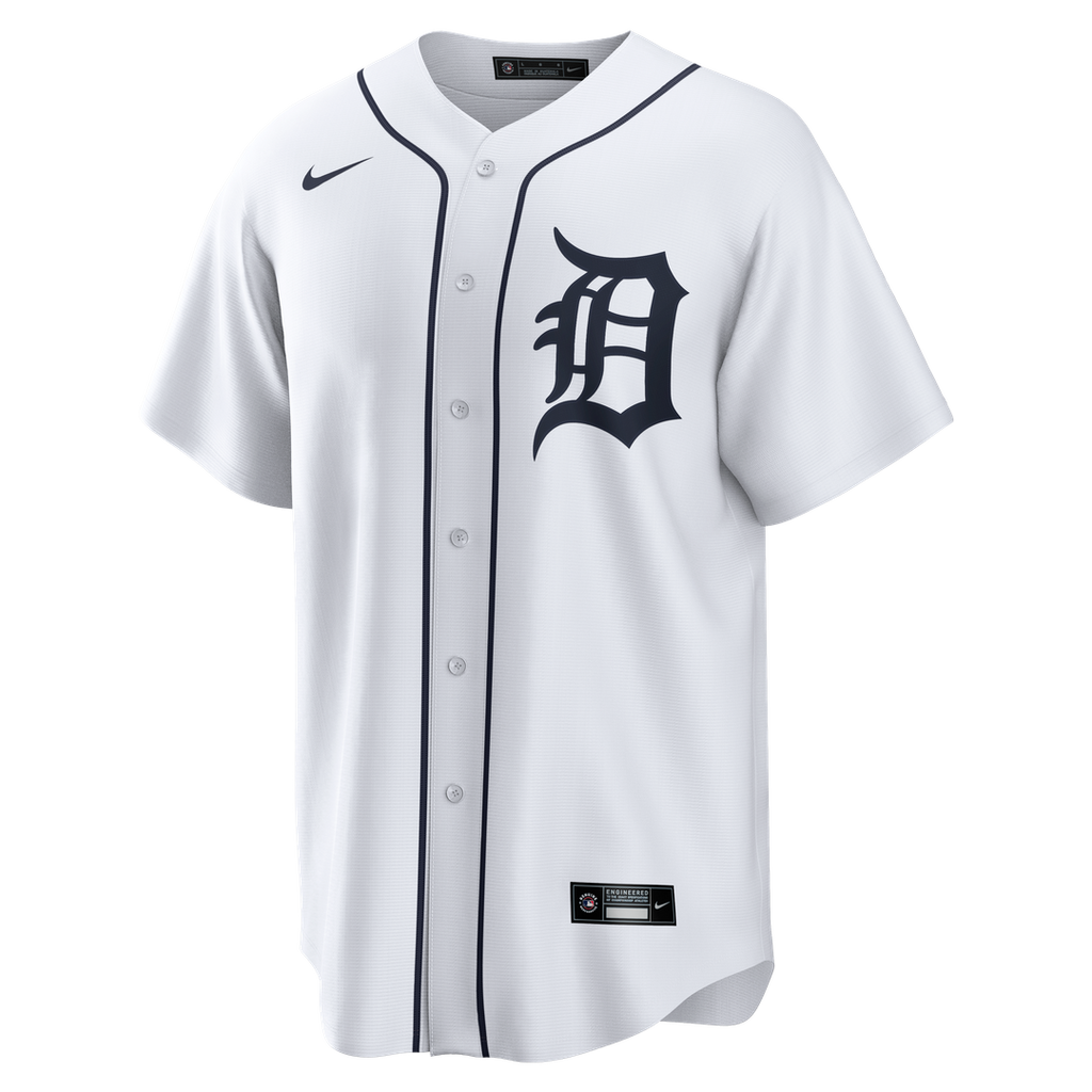 Tarik Skubal Detroit Tigers Nike Home Replica Jersey - White