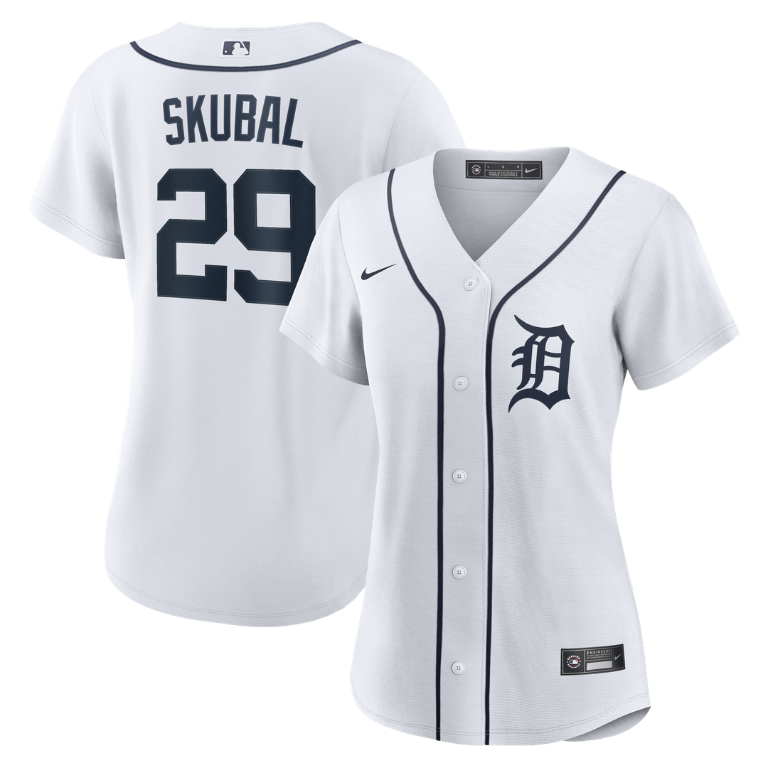 Tarik Skubal Detroit Tigers Nike Women's Home Replica Player Jersey - White