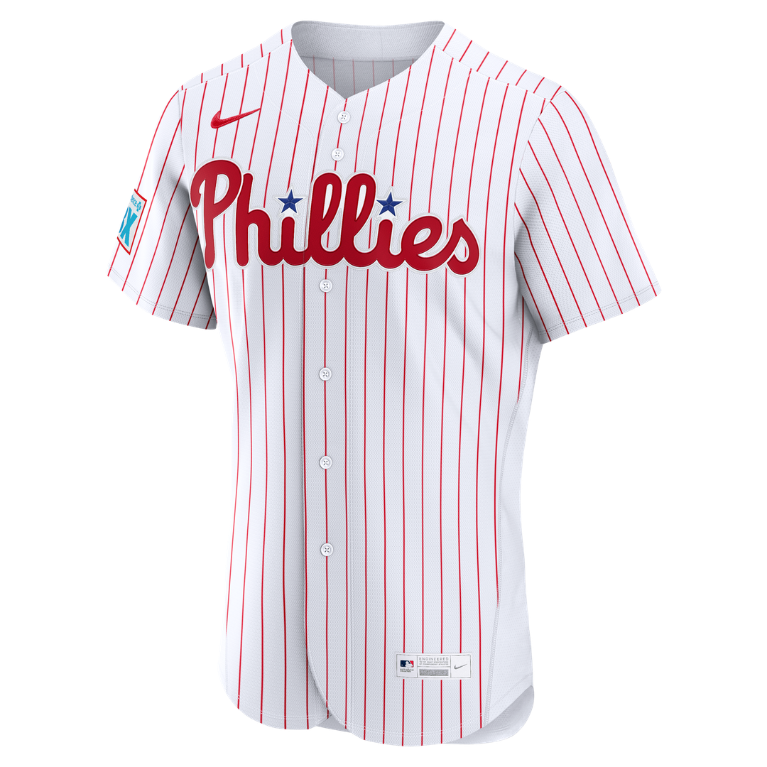 Bryce Harper Philadelphia Phillies Nike Alternate Authentic Sponsor Patch Jersey - Cream