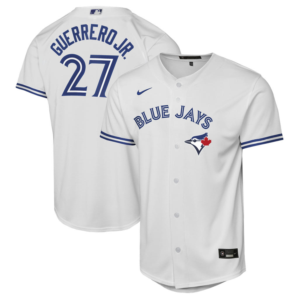 Vladimir Guerrero Jr. Toronto Blue Jays Nike Youth Home Baseline Jersey - White