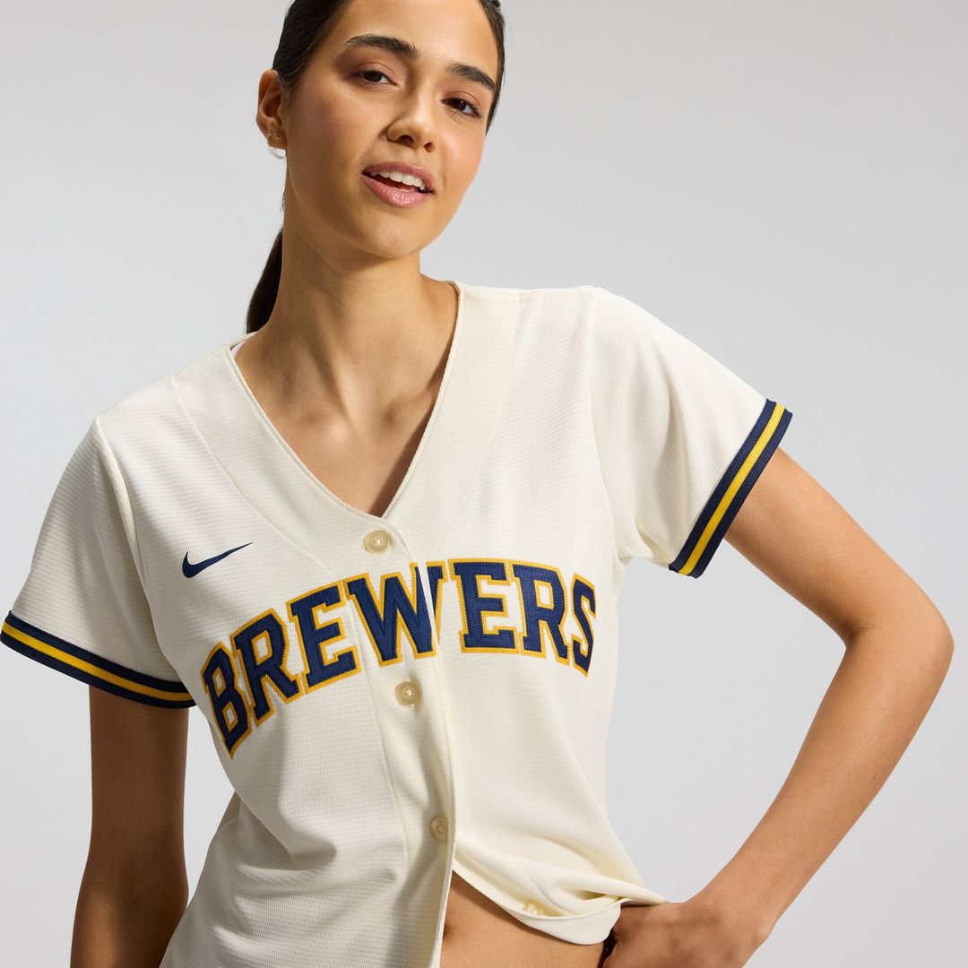 Sal Frelick Milwaukee Brewers Nike Women's Home Replica Jersey - Cream