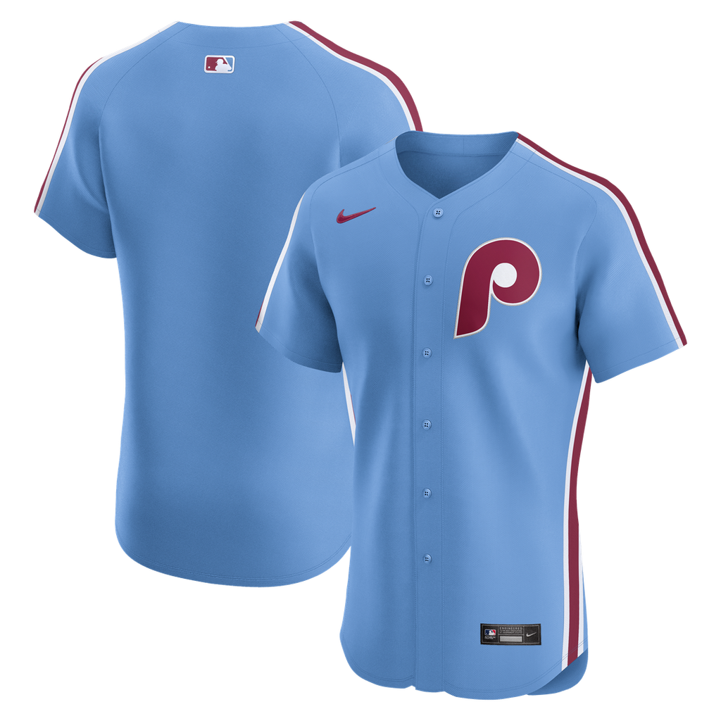 Philadelphia Phillies Nike Alternate Elite Jersey - Light Blue