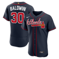 Drake Baldwin Atlanta Braves Nike Alternate MLB Awards Authentic Jersey - Navy