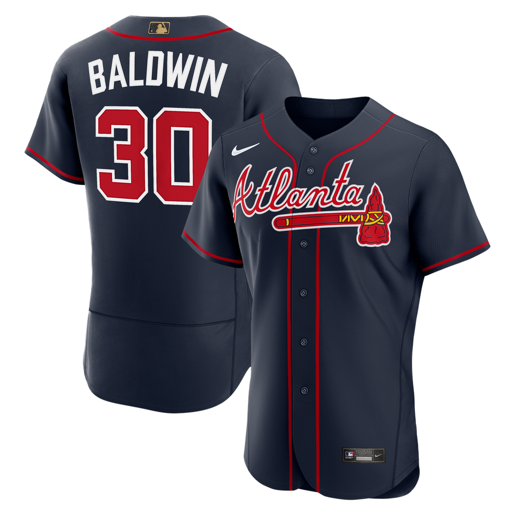 Drake Baldwin Atlanta Braves Nike MLB Awards Authentic Jersey - White