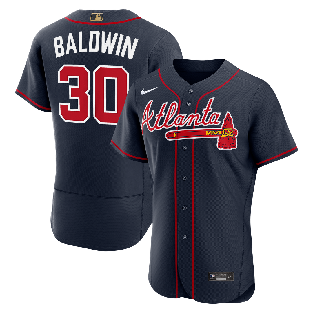 Drake Baldwin Atlanta Braves Nike MLB Awards Authentic Jersey - Red