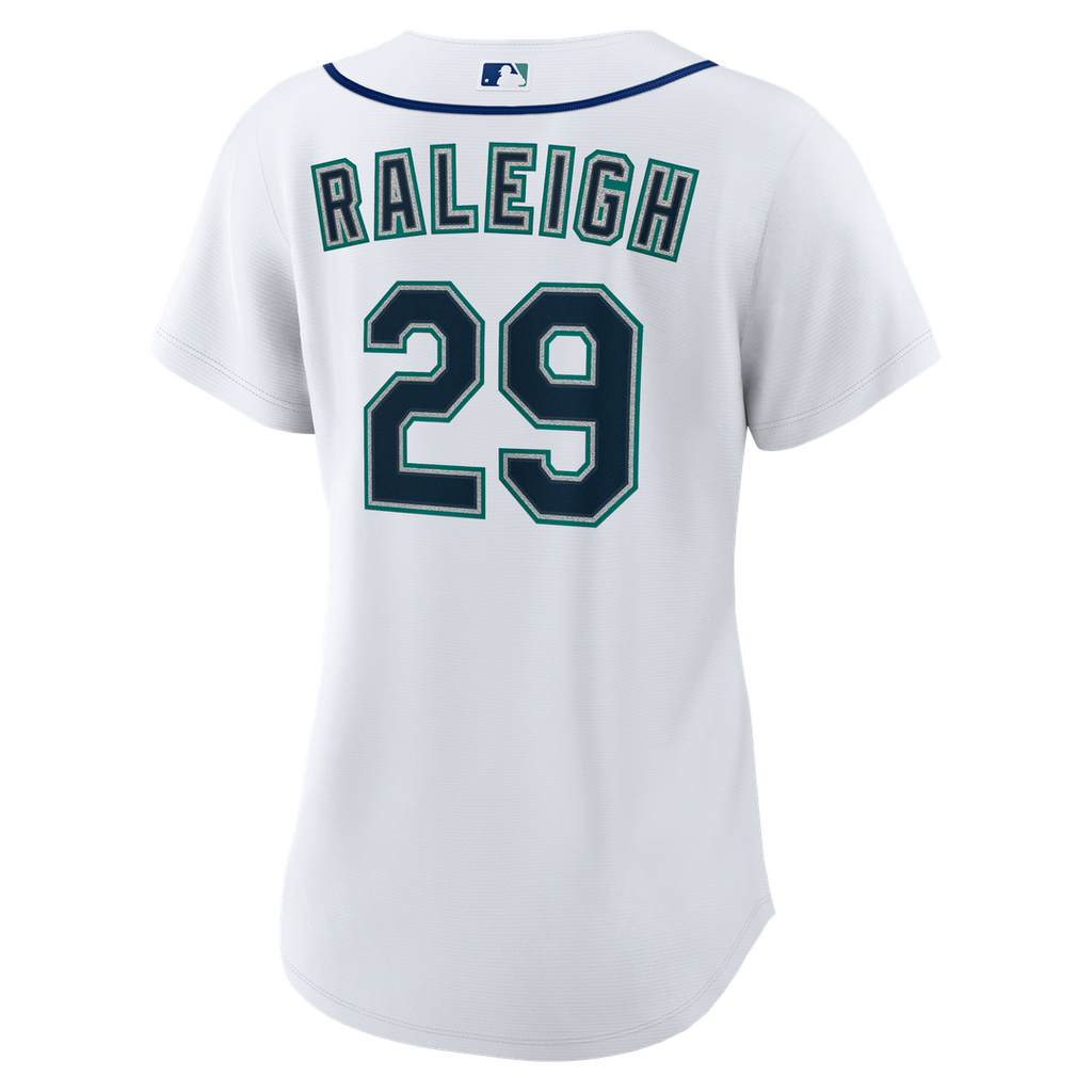 Cal Raleigh Seattle Mariners Nike Women's Home Replica Jersey - White
