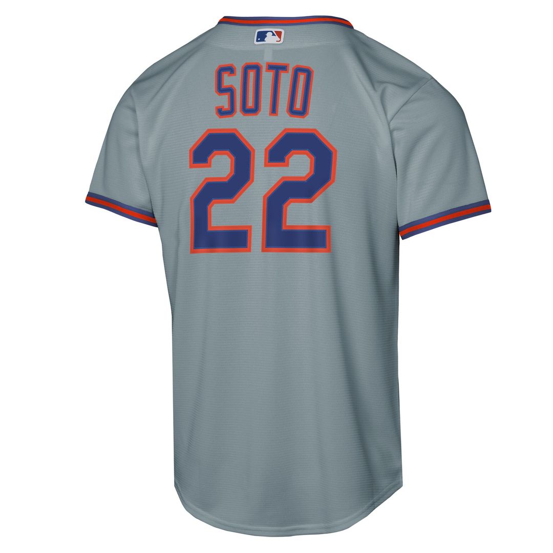 Juan Soto New York Mets Nike Youth Alternate Replica Jersey - Black