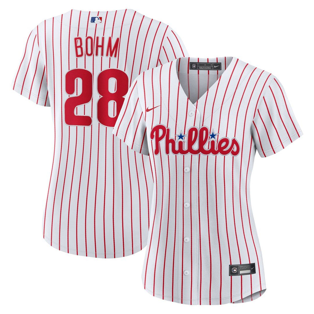 Alec Bohm Philadelphia Phillies Nike Women's Home Replica Jersey - White