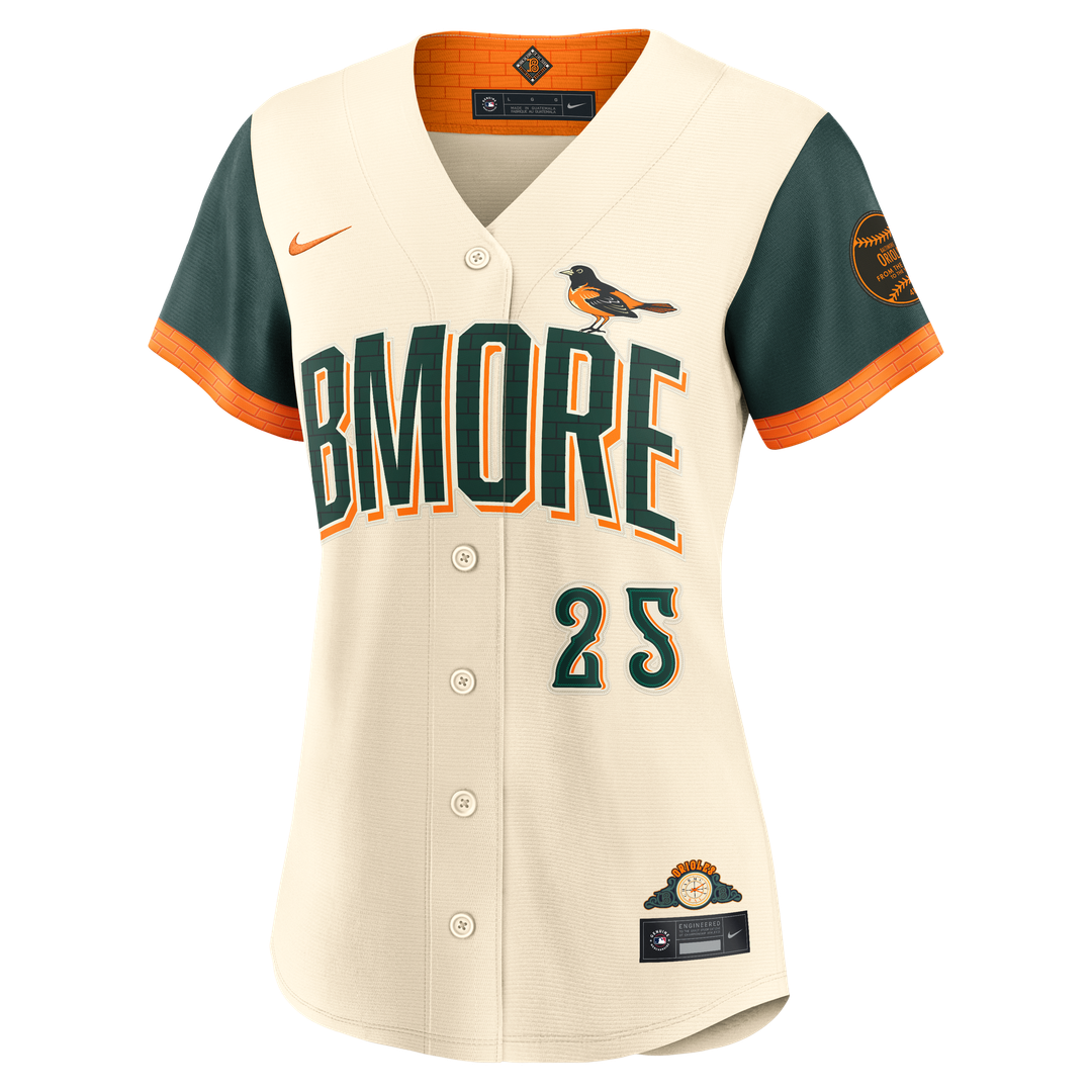 Pete Alonso Baltimore Orioles Nike Women's 2026 City Connect Stadium Jersey - Cream