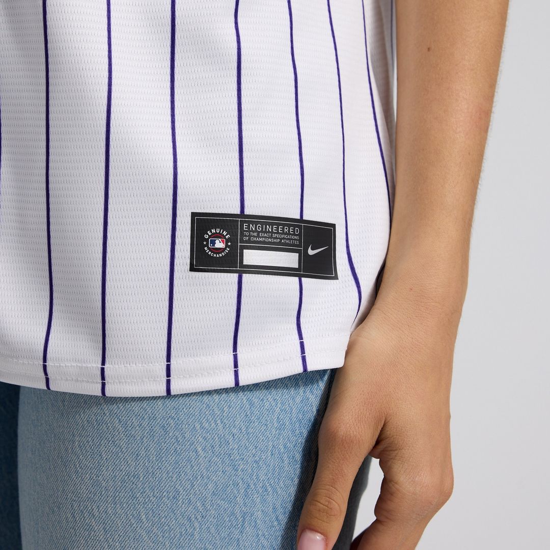 Colorado Rockies Nike Women's Home Replica Team Jersey - White