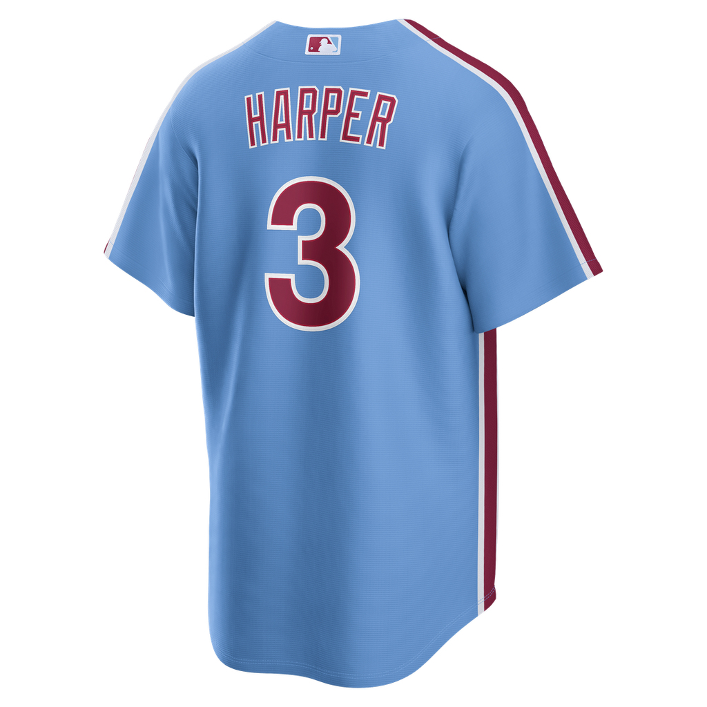 Bryce Harper Philadelphia Phillies Nike Road Replica Jersey - Gray