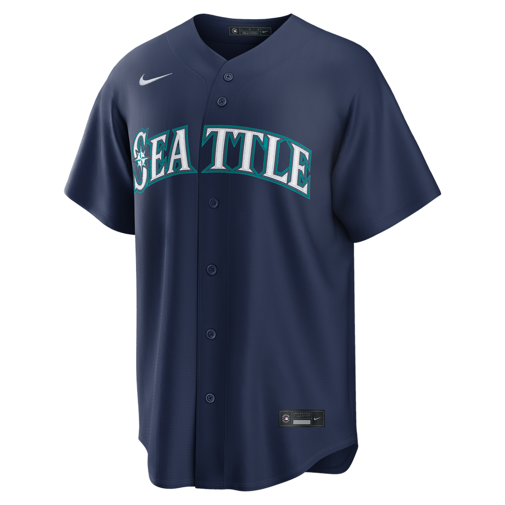 Cal Raleigh Seattle Mariners Nike Home Replica Jersey - White