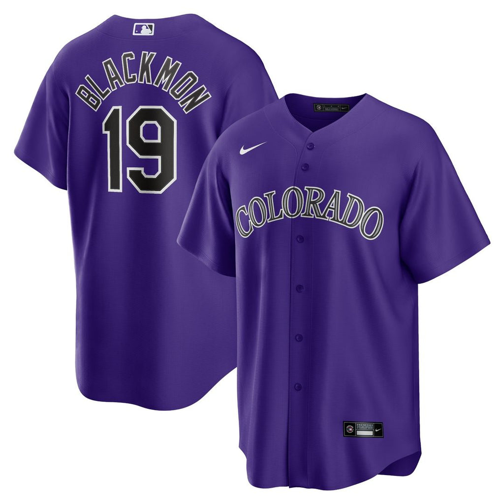 Charlie Blackmon Colorado Rockies Nike Home Replica Player Name Jersey - White