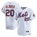 Pete Alonso New York Mets Nike Home Limited Jersey - White
