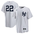 Ben Rice New York Yankees Nike Home Replica Jersey - White