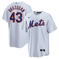 Huascar Brazobán New York Mets Nike Home Replica Jersey - White