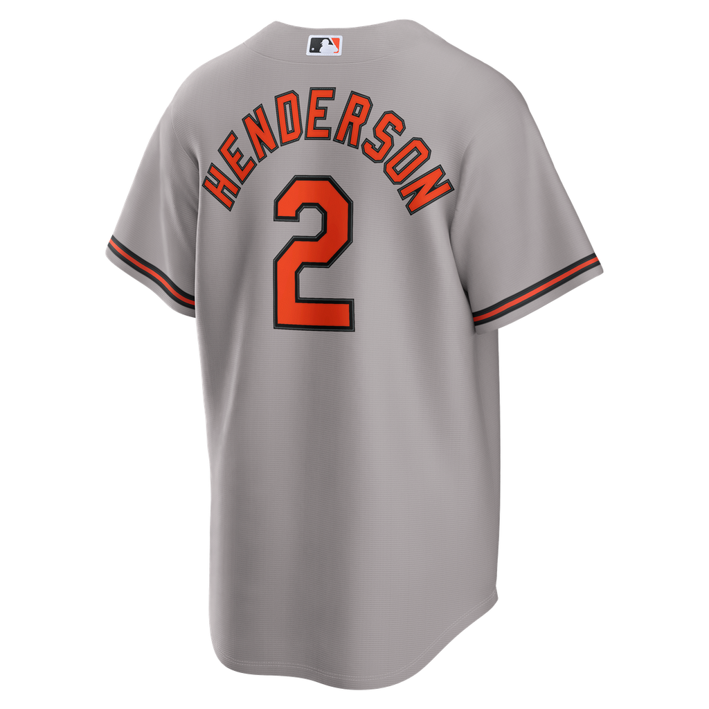 Gunnar Henderson Baltimore Orioles Nike Alternate Replica Jersey - Black