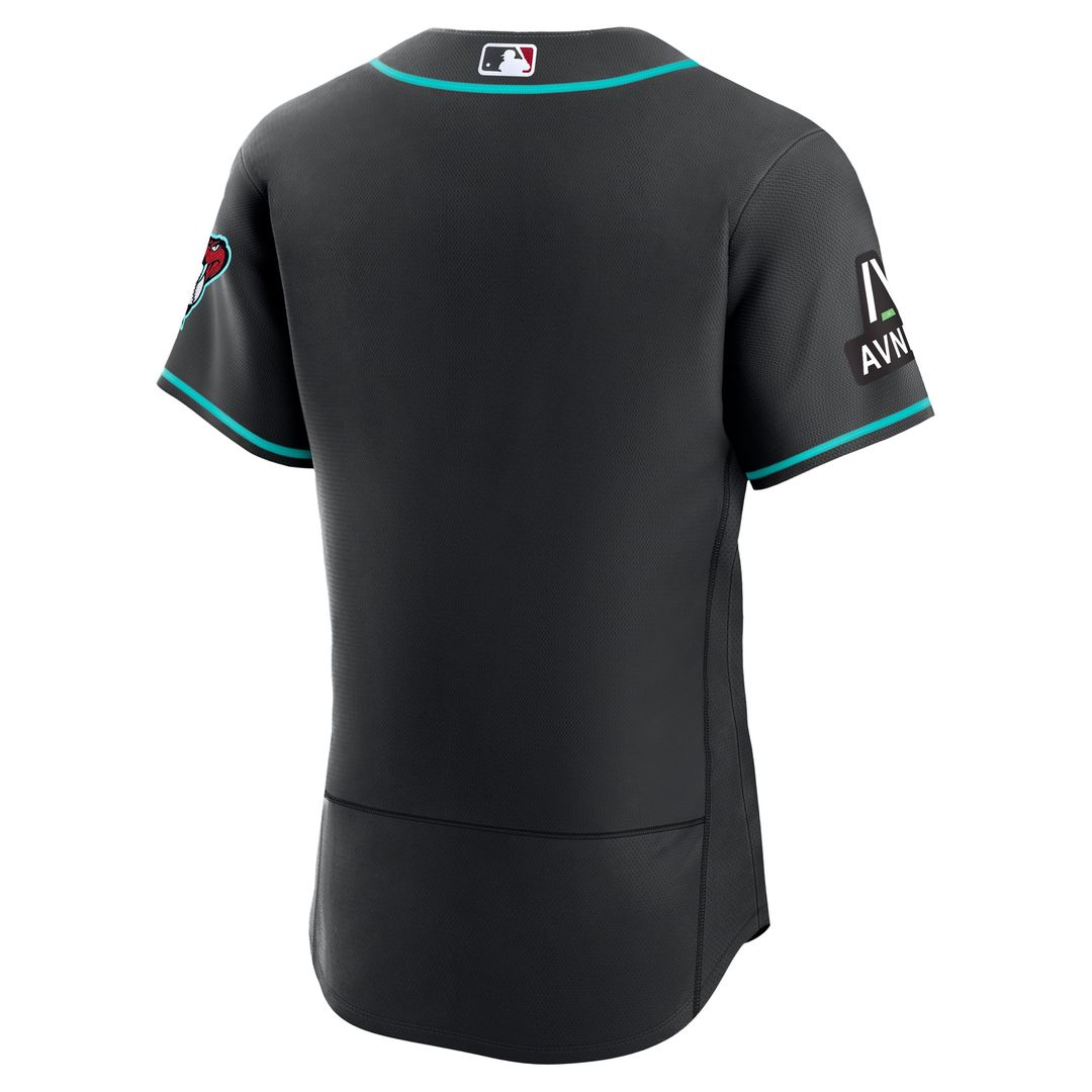 Arizona Diamondbacks Nike Home Sponsor Patch Authentic Jersey - Cream