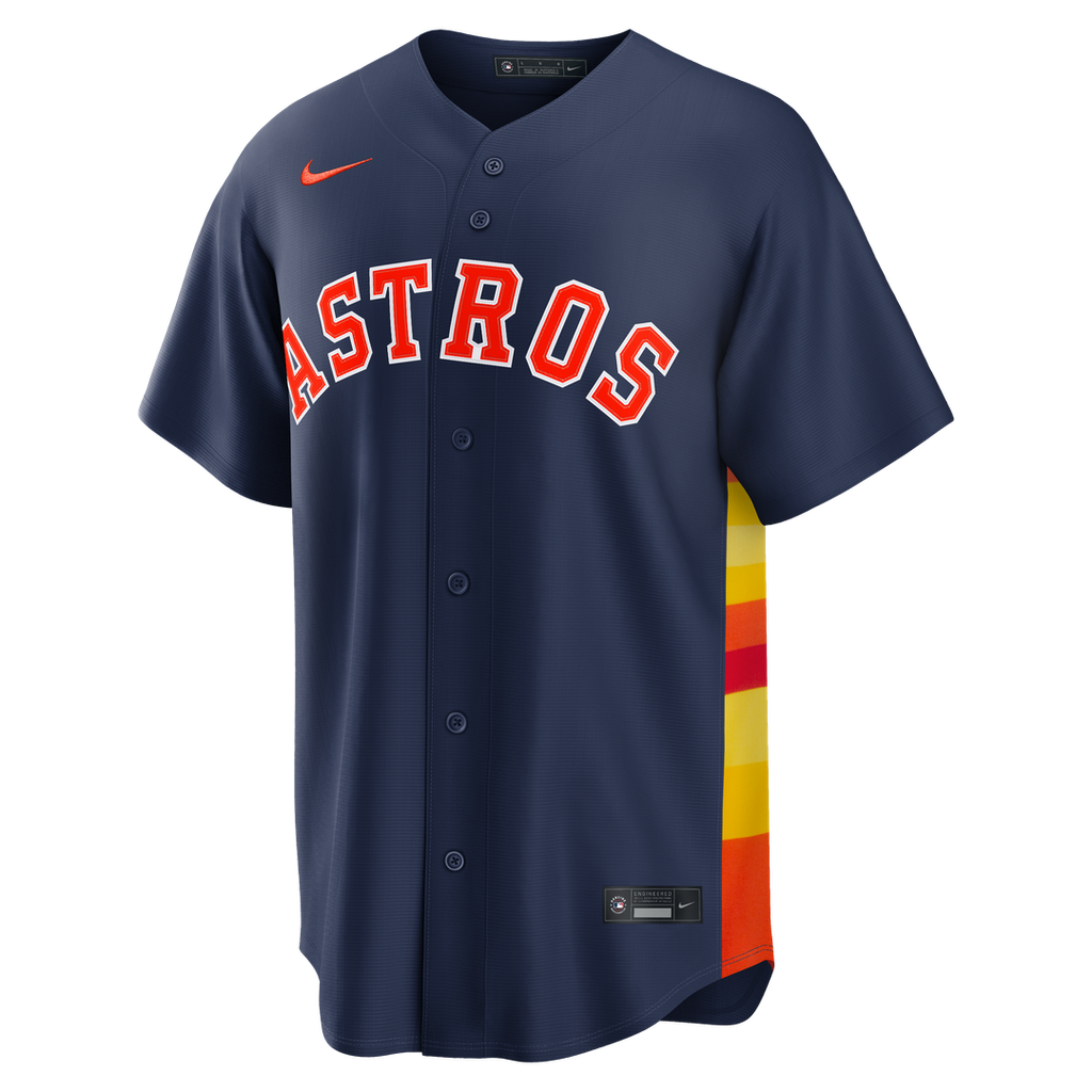 Jose Altuve Houston Astros Nike Alternate 2 Replica Jersey - Navy
