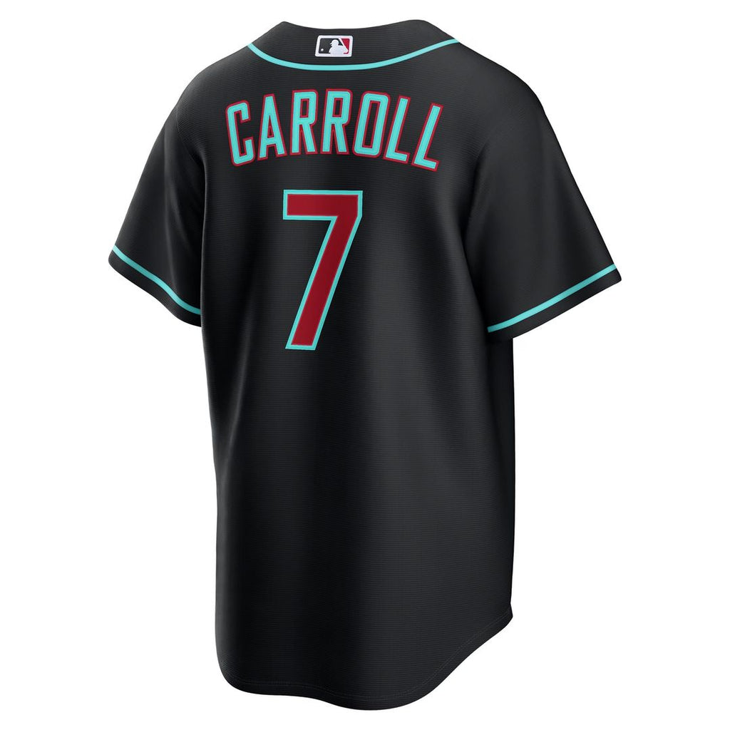Corbin Carroll Arizona Diamondbacks Nike Alternate Replica Jersey - Black
