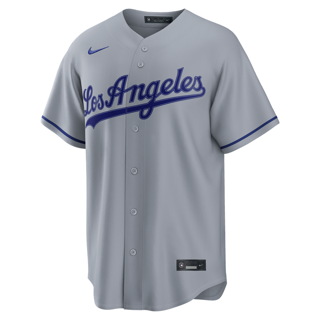 Kyle Tucker Los Angeles Dodgers Nike Road Replica Jersey - Gray