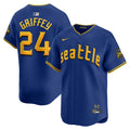 Ken Griffey Jr. Seattle Mariners Nike City Connect Retired Limited Player Jersey - Royal