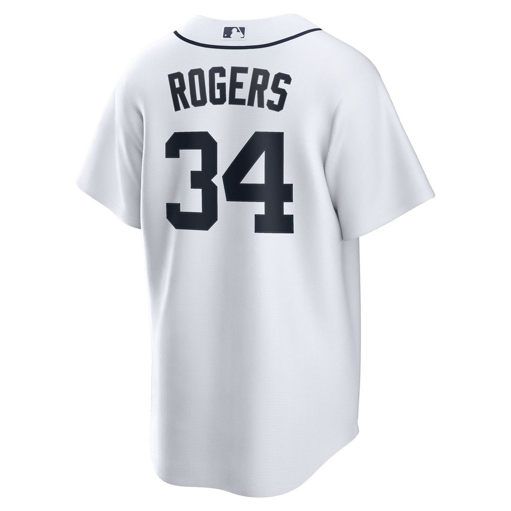 Jake Rogers Detroit Tigers Nike Home Replica Jersey - White