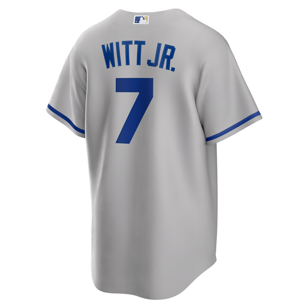 Bobby Witt Jr. Kansas City Royals Nike Road Replica Jersey - Gray