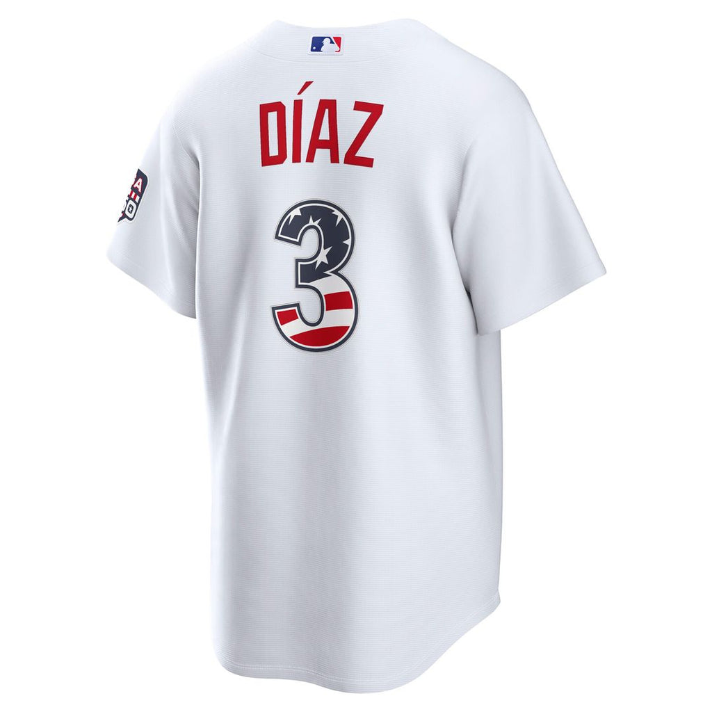 Edwin Díaz Los Angeles Dodgers Nike USA 250 Fourth of July Home Stadium Jersey - White