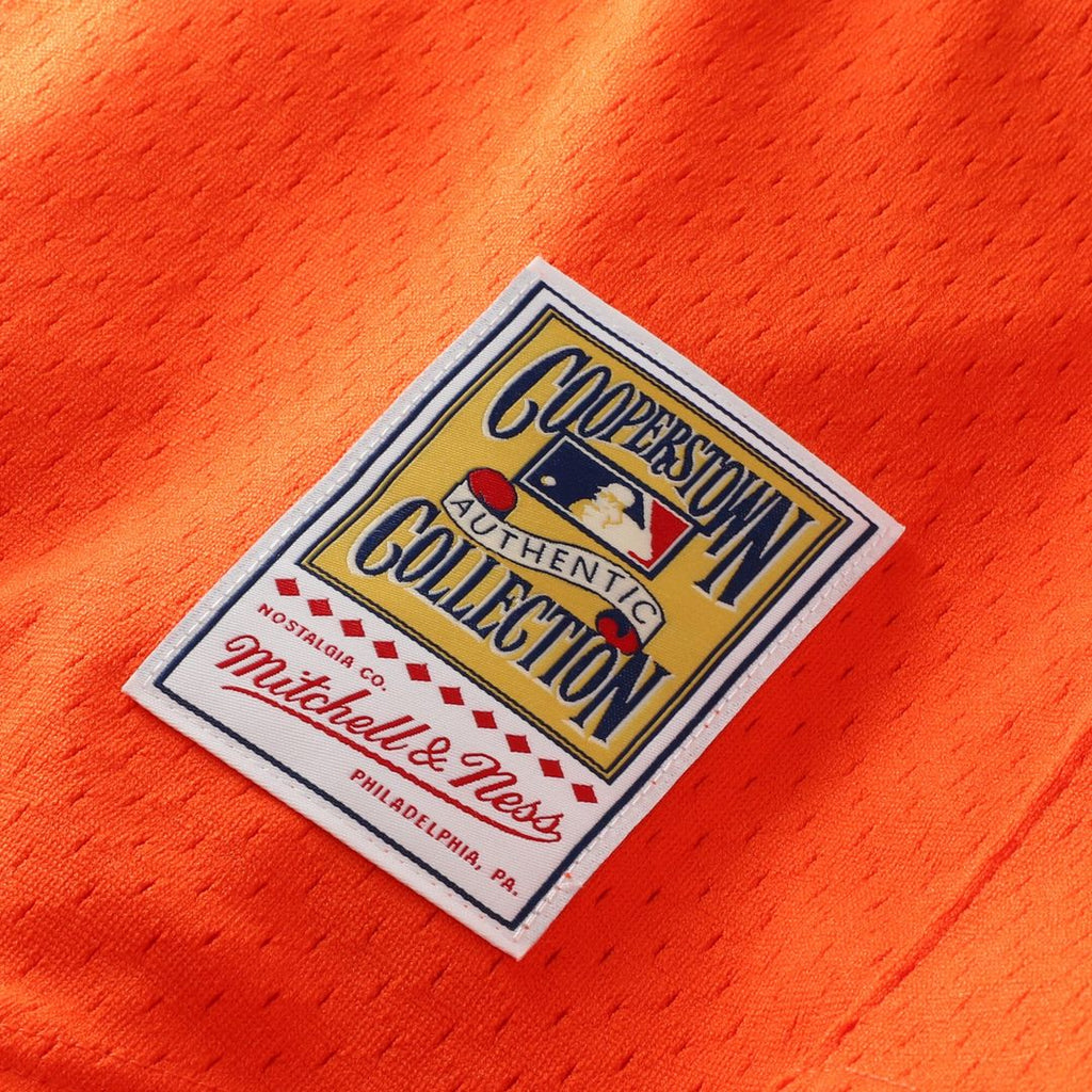 Kirk Gibson Detroit Tigers Mitchell & Ness Cooperstown Collection Mesh Batting Practice Button-Up Jersey - Orange
