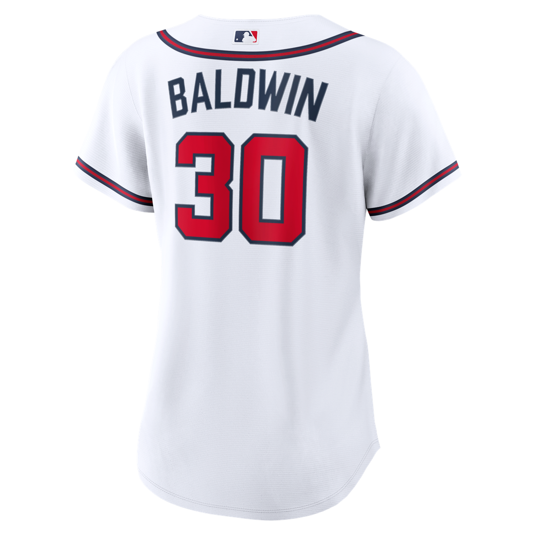 Drake Baldwin Atlanta Braves Nike Women's Home Replica Jersey - White