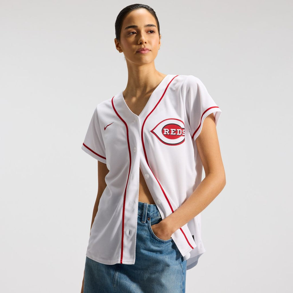 Elly De La Cruz Cincinnati Reds Nike Women's Home Replica Jersey - White
