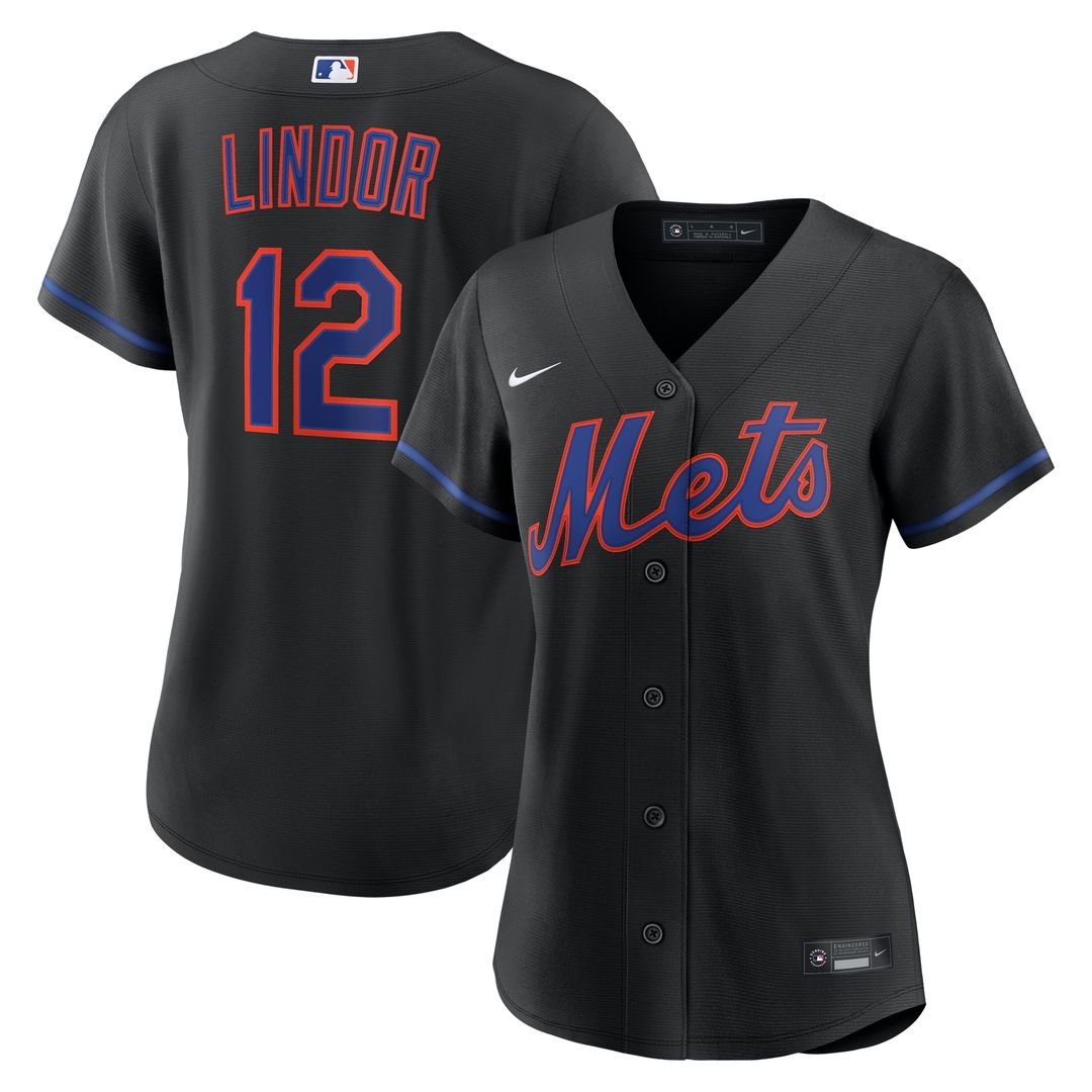 Francisco Lindor New York Mets Nike Women's Home Replica Jersey - White