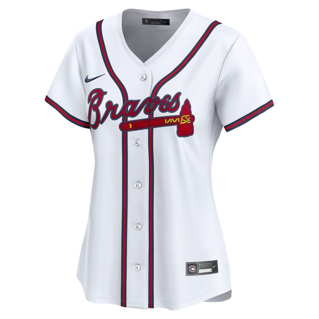 Atlanta Braves Nike Women's Home Replica Team Jersey - White