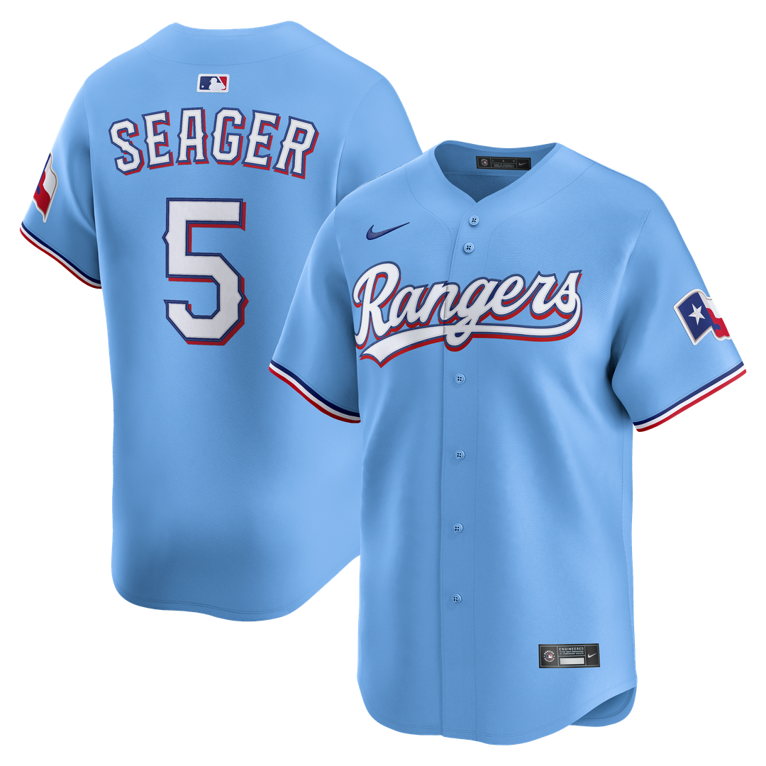Corey Seager Texas Rangers Nike Alternate 2 Limited Jersey - Royal