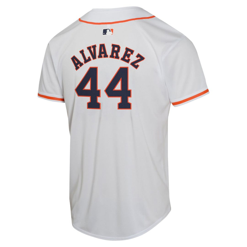 Yordan Alvarez Houston Astros Nike Youth Home Game Player Jersey - White