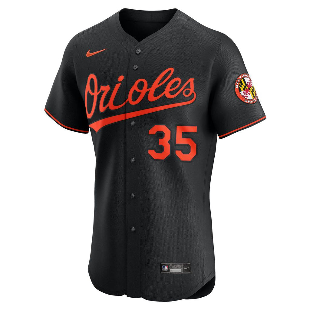 Adley Rutschman Baltimore Orioles Nike Alternate 2 Elite Jersey - Orange