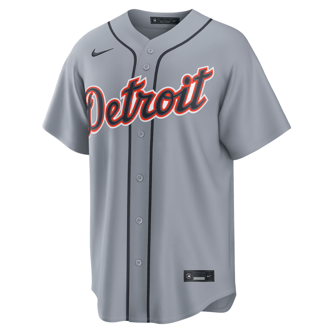 Tarik Skubal Detroit Tigers Nike Road Replica Jersey - Gray