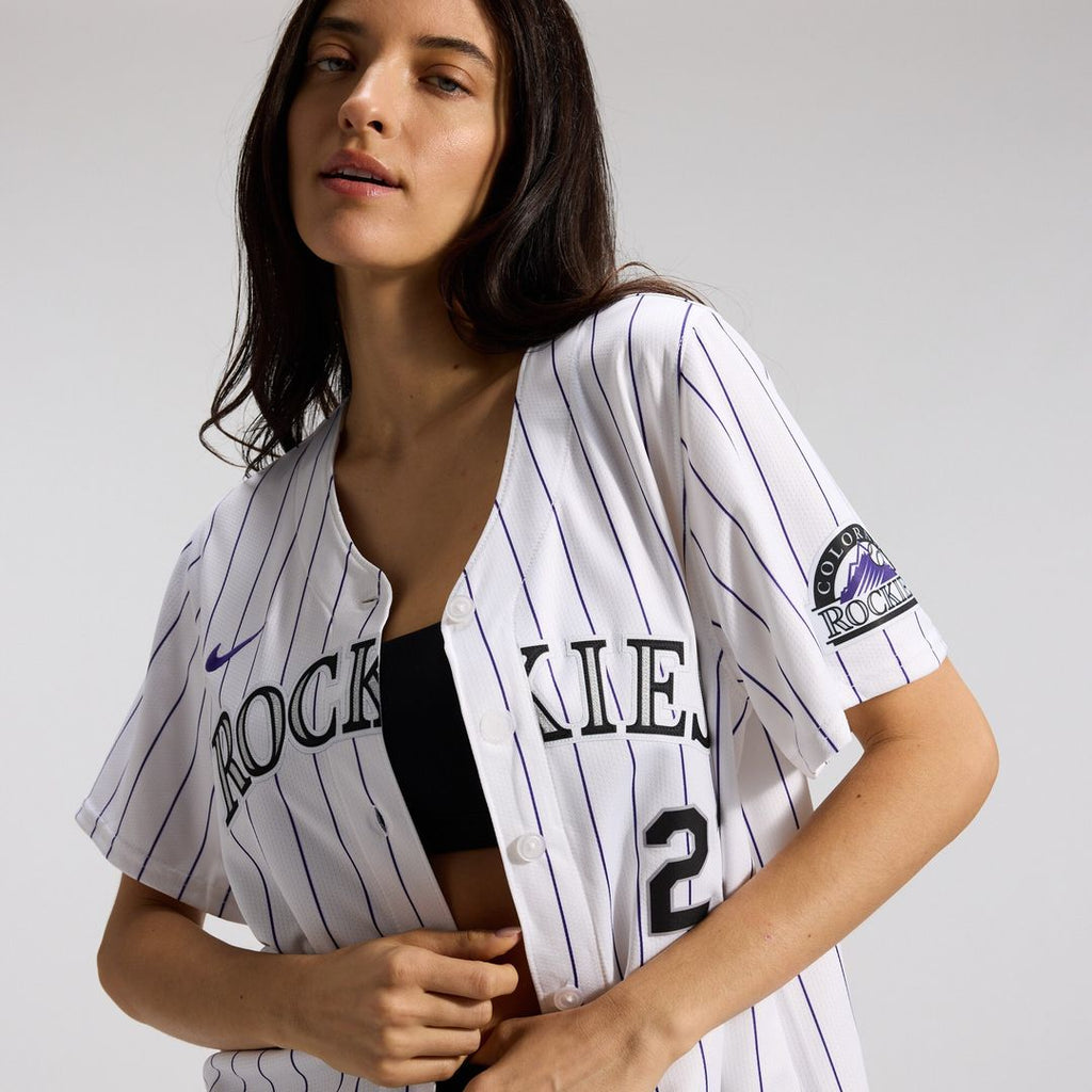 Kris Bryant Colorado Rockies Nike Women's Home Limited Player Jersey - White