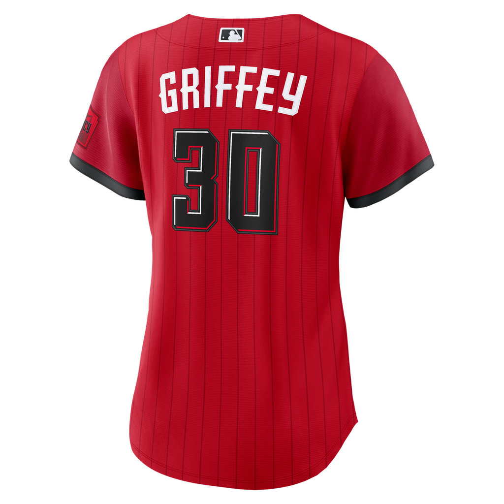 Ken Griffey Jr. Cincinnati Reds Nike Women's 2026 City Connect Stadium Jersey - Red