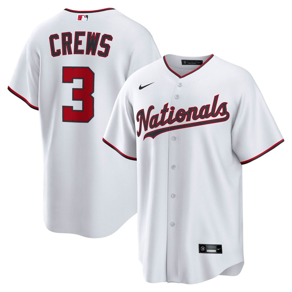 Dylan Crews Washington Nationals Nike Alternate Replica Jersey - Navy