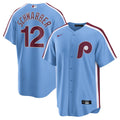 Kyle Schwarber Philadelphia Phillies Nike Alternate, 1st Replica Jersey - Light Blue