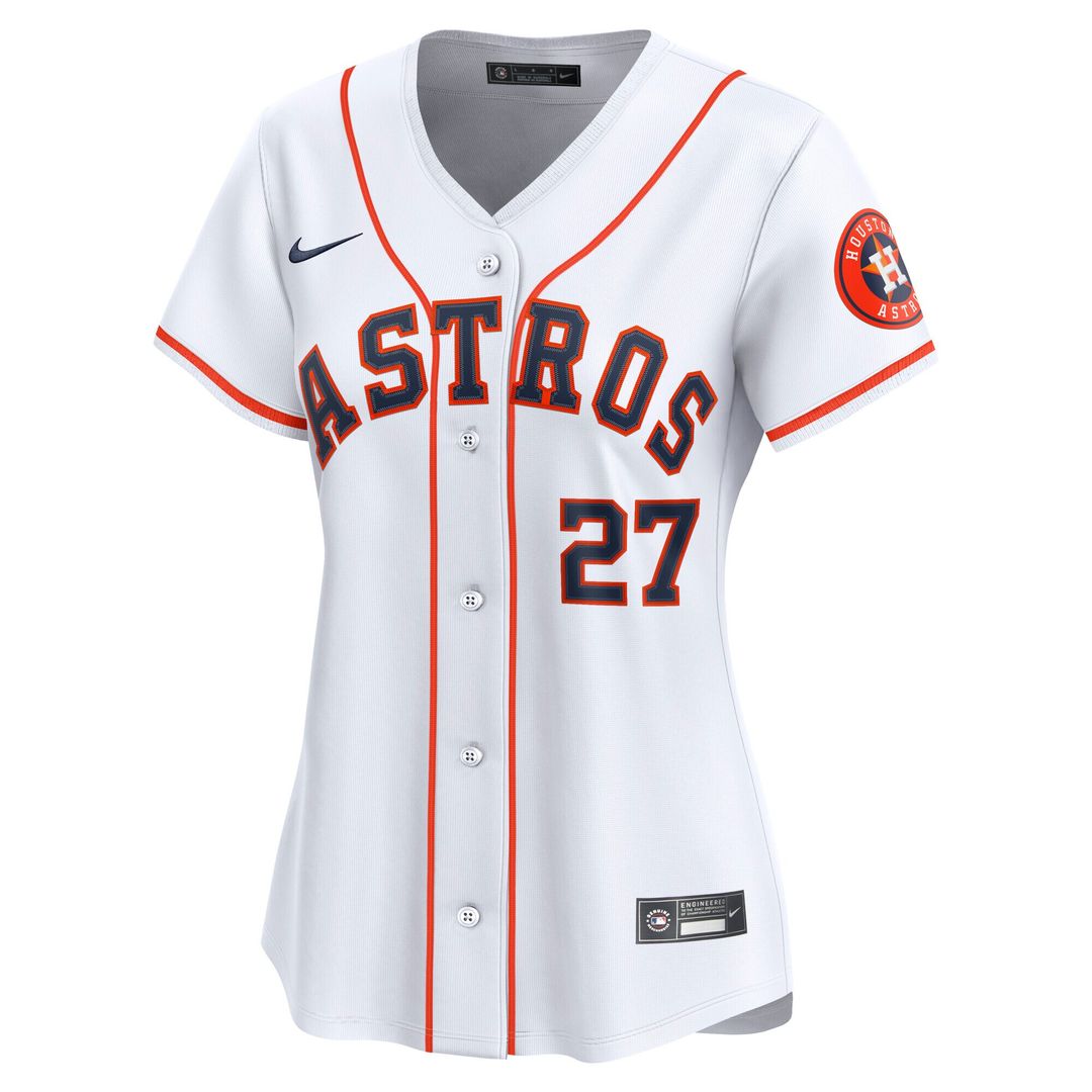 Jose Altuve Houston Astros Nike Women's Home Limited Player Jersey - White