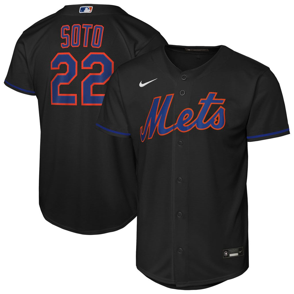 Juan Soto New York Mets Nike Youth Road Replica Jersey - Gray