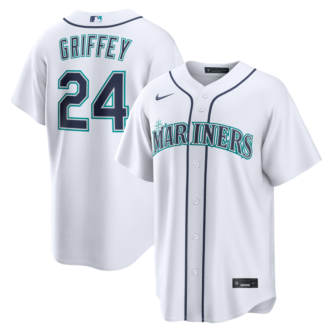 Ken Griffey Jr. Seattle Mariners Nike  Home Replica Jersey - White
