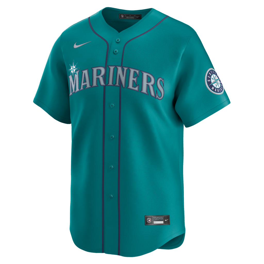 Cal Raleigh Seattle Mariners Nike Home Limited Player Jersey - White