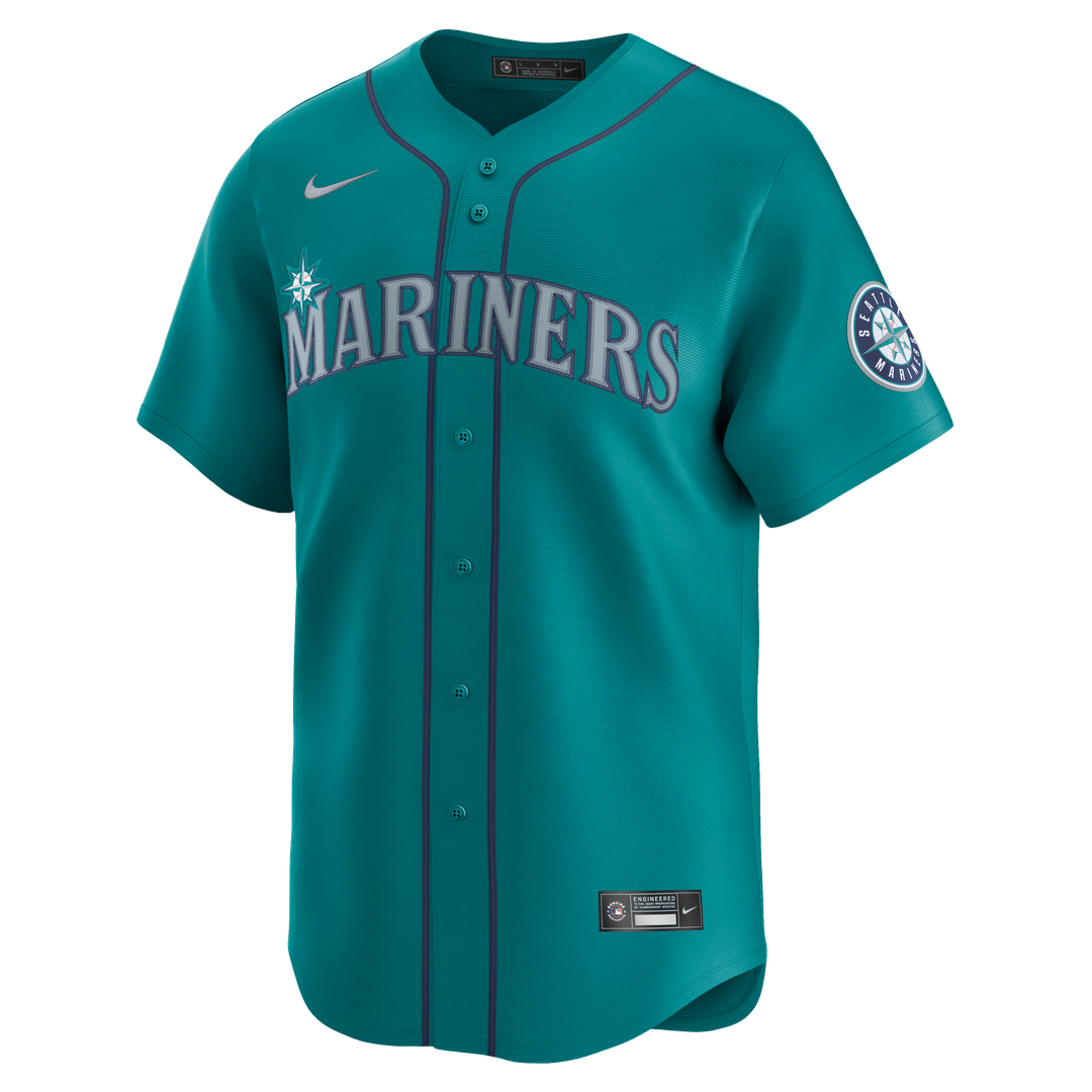 Cal Raleigh Seattle Mariners Nike Home Limited Player Jersey - White