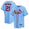 Lars Nootbaar St. Louis Cardinals Nike Alternate Replica Jersey - Light Blue